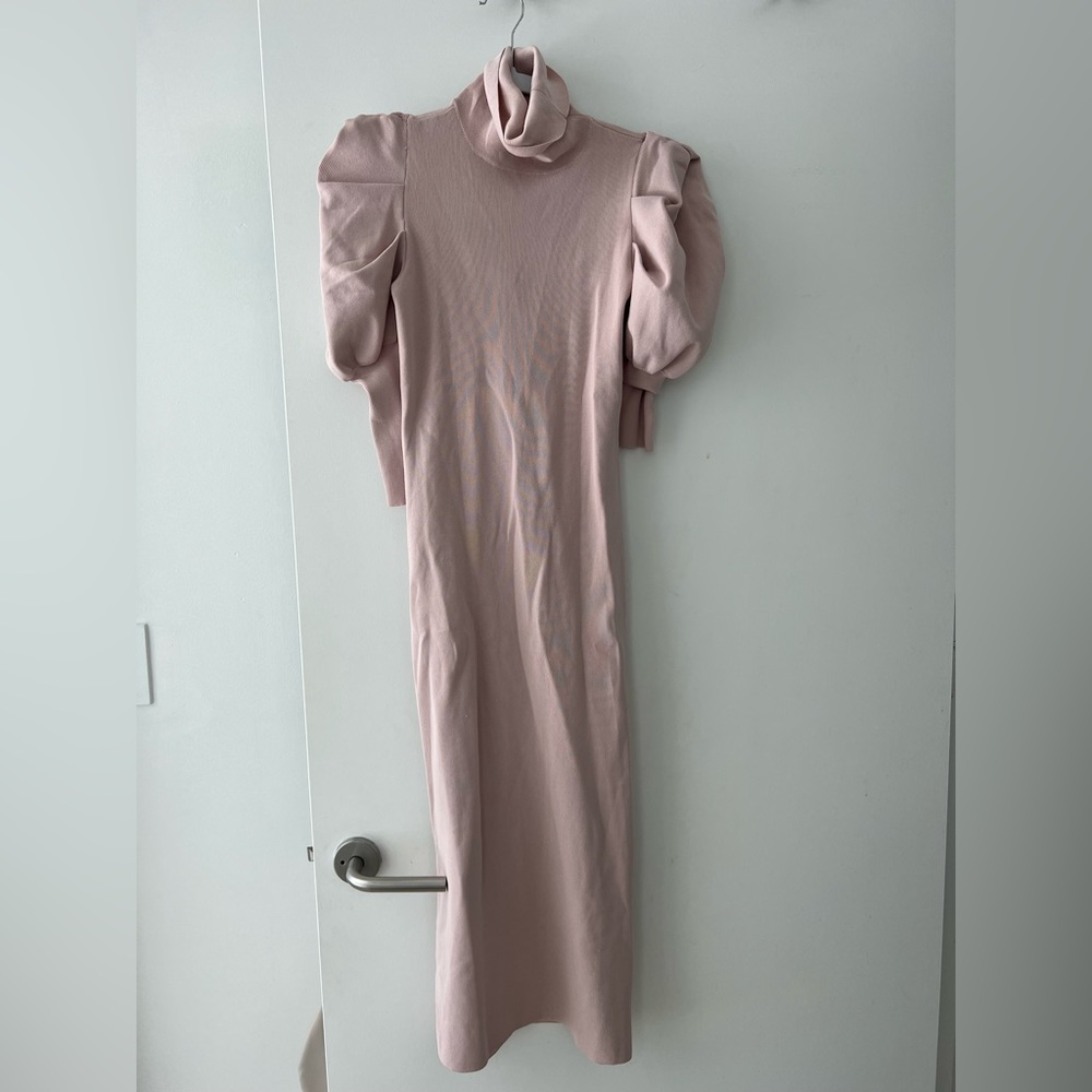 Zara puff sleeve dress